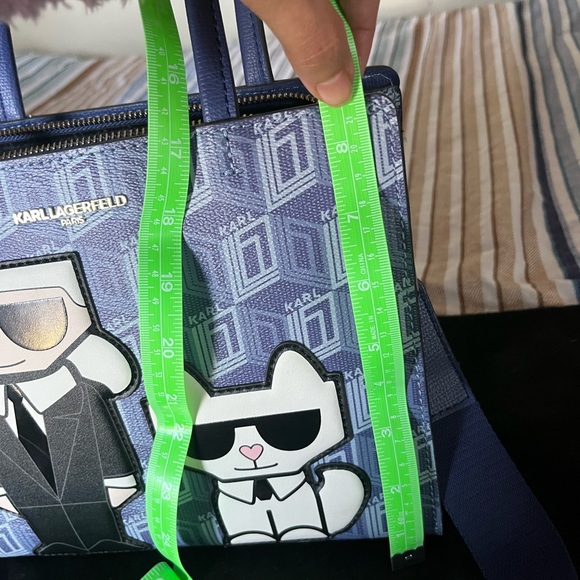 Karl Lagerfeld Maybelle crossbody satchel - Picture 3 of 3